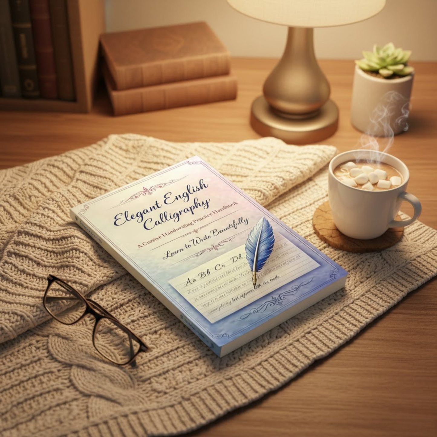 Elegant English Handwriting Book