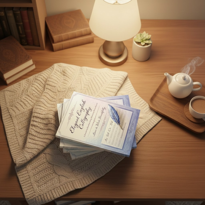 Elegant English Handwriting Book